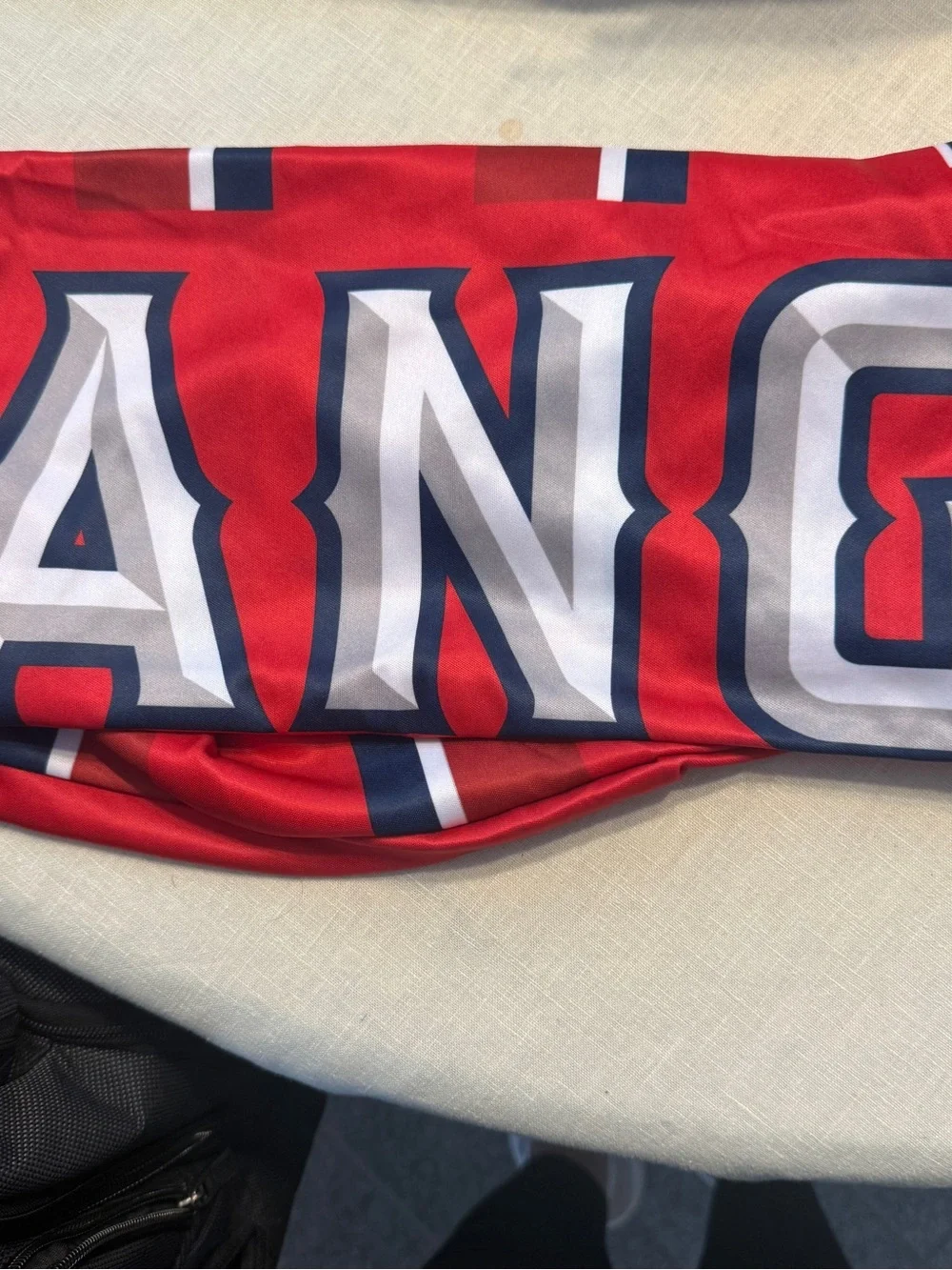 Los Angeles Anaheim Angels Red Logo Scarf MLB Baseball